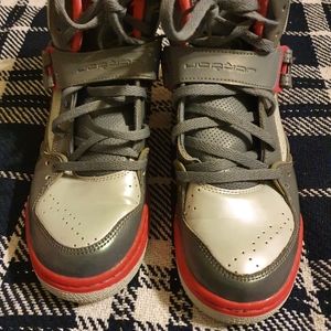 ❤ Girls Jordan "Flight High 45" Cool Grey (GUC)